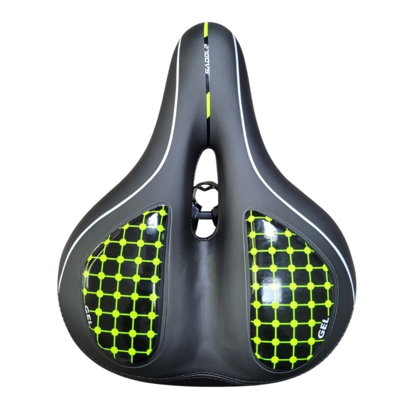 Asiento anti-prostata ancho GEL GREEN